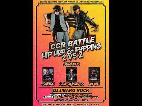 Recap 18* Edicion 2017 - CulturaHipHopCCR // FDL CLAN - Battle 2vs2 Popping Hip Hop
