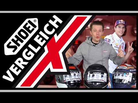The BIG COMPARISON - SHOEI Full-Face Helmets 2022 [X-Spirit III, NXR2 & GT AIR II] ❌ @HelmexpressTV