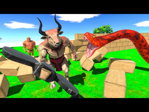 WALL BATTLE | ALL FACTIONS TOURNAMENT | No Dragon | ARBS Animal Revolt Battle Simulator