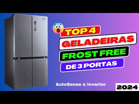 Geladeira Frost Free Inverter AutoSense📱Geladeira de 3 Portas📱Top 4 Melhores Geladeiras 2024📱