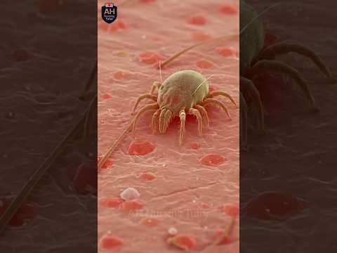 Scabies Under Microscope | Parasite That Burrows Into Your Skin