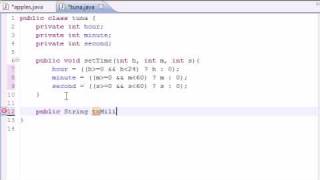 Java Programming Tutorial - 36 - Time Class
