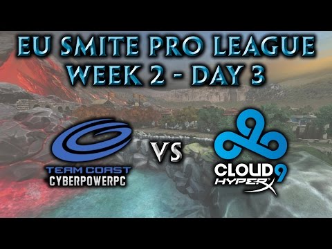 EU SPL Week 2, Day 3 - Team Coast vs Cloud 9 HyperX