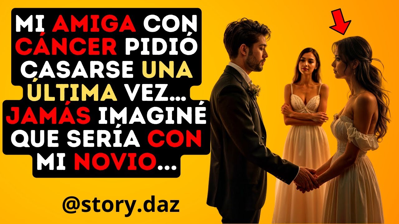 Mi amiga con cáncer pidió casarse una última vez… jamás imaginé que sería con mi novio.