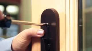 Marvin French Door - Removing and Replacing the Handleset Hardware