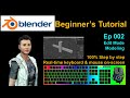 Blender Beginner S Tutorial 002 Edit Mode Modelling
