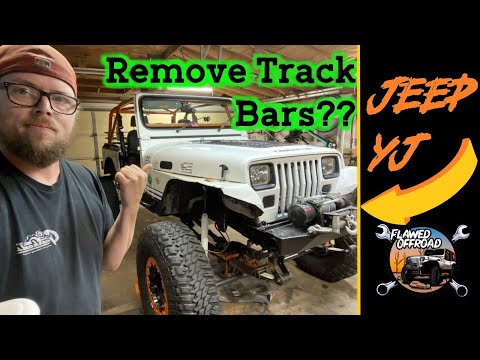 Should you remove Track Bar? Jeep YJ - More FLEX, SOFTER Ride,  Pros & Cons