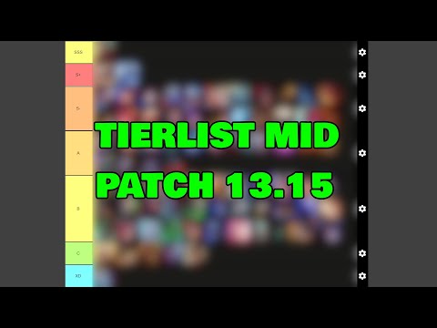 TIERLIST MID 13.15 LOL - ZEEEEEEEEEEED NAAAAAAAAAAAFIRI - CKOIKÉFOR CHREAK