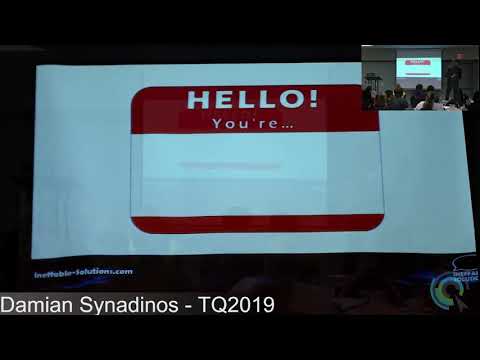 TQ2019 Keynote - More Than That - Damian Synadinos