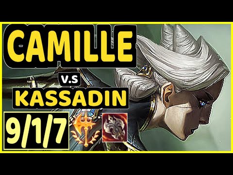 ALPHARI (CAMILLE) vs KASSADIN - 9/1/7 KDA TOP CHALLENGER GAMEPLAY - EUW
