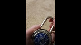 How to unlock the lock to any locker combination lock