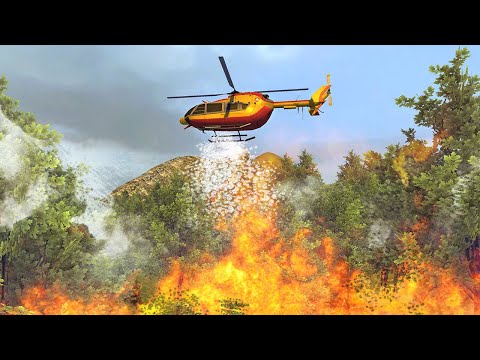 Fire Helicopter Force Video