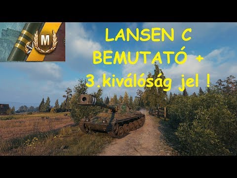 Lansen C tankbemutató + 3. kiválóságjel !