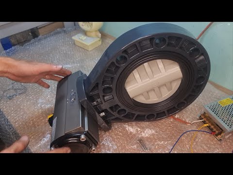 VAN BƯỚM NHỰA ĐIỀU KHIỂN KH&Iacute; N&Eacute;N H&Agrave;N QU&Ocirc;C