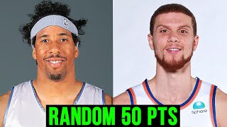The Most Random NBA Players To Score 50 Points...