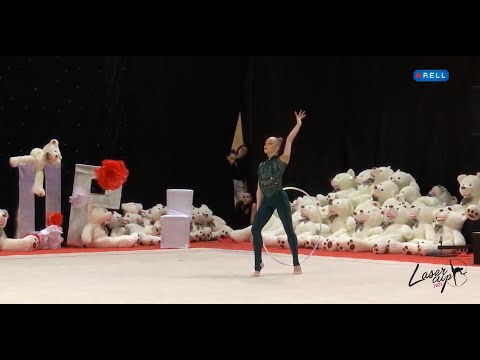 Khrystyna Pohranychna Hoop Qual 34,250 - Laser Cup 2023