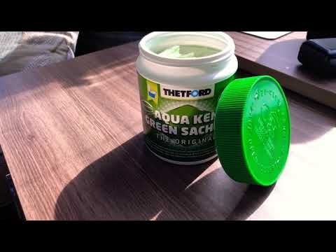 Thetford Aqua Kem Green Sachets. Caravan and Motorhome Toilets.