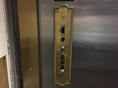 Amazing 1920’s Gated Otis Traction Elevator At 235 Main Street In Hackensack NJ