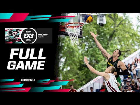 Latvia 🇱🇻 vs Brazil 🇧🇷 | Men 3rd Place | Full Game | FIBA 3x3 World Cup 2023