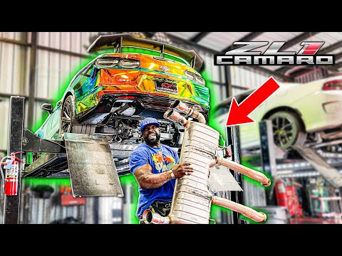 Chevy Camaro ZL1 w/ Borla Exhaust - Starts, Revs & Fly By’s!