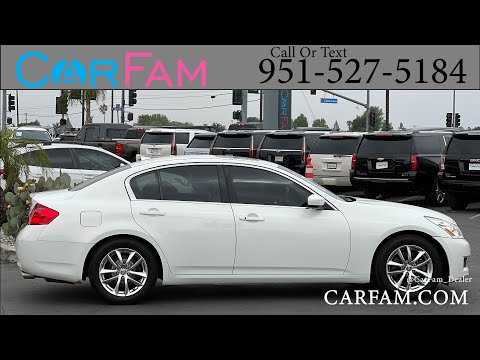 Used 2009 INFINITI G37 SEDAN Journey Sedan - #4503 CarFam
