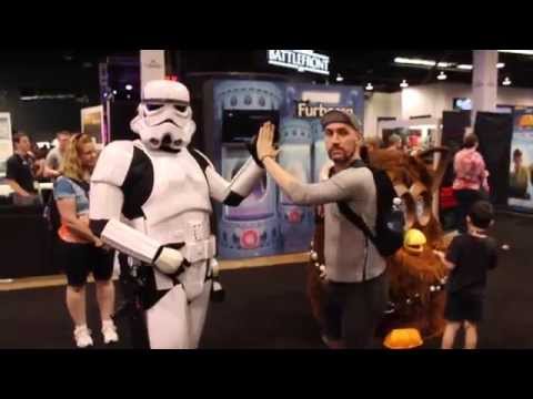 50 High Fives at the STAR WARS CELEBRATION 2015