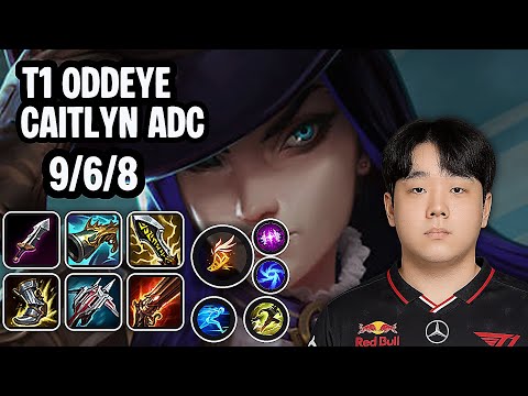 T1 OddEye Caitlyn Adc SoloQ Replay 20251101