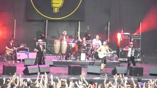 Gogol Bordello - My Companjera + Last one goes the hope @ Зеленый театр