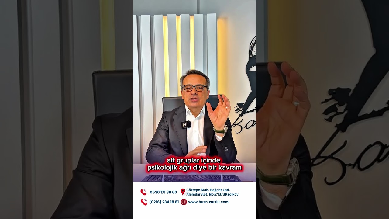 Ağrılarınız Psikolojik mi?