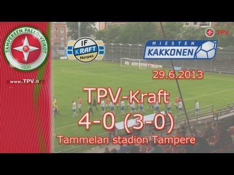 TPV-Närpes Kraft 4-0 (3-0) 29.6.2013 Kakkonen läntinen maalikooste