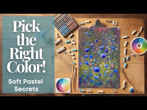 My EASY 2 Step Underpainting Technique! Pastel Lesson for Beginners