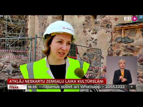 Atklāj neskartu zemgaļu laika kultūrslāni