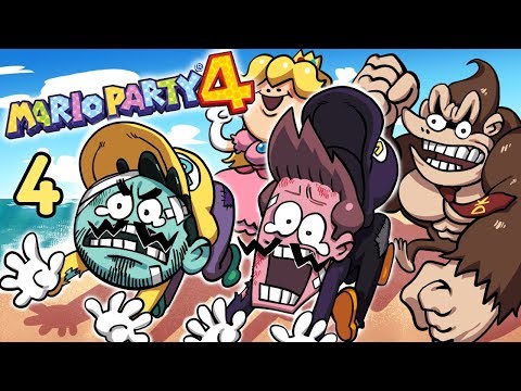 SuperMega Plays MARIO PARTY 4 - EP 4: Big Fat Genie