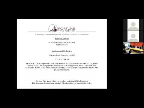 30 SEIDLER STREET, UNIT #2R  JERSEY CITY, NJ 07304