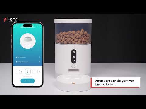 Fonri Akıllı Evcil Hayvan Besleyici Kurulum