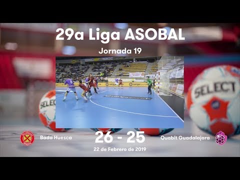 LIGA ASOBAL J19: Bada Huesca - Quabit Guadalajara 26-25