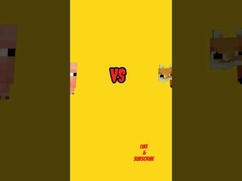 EPIC Minecraft Battle: Pig vs Fox