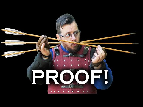 PROOF! Perfect ARROW flight with the IMPOSSIBLE DRAW!!