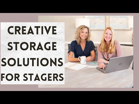 Creative Storage Solutions for Home Stagers