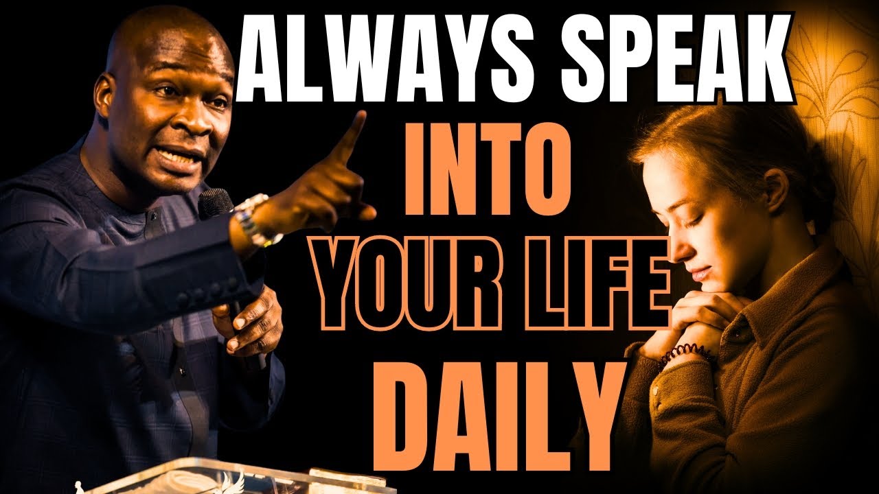 POSITIVE CONFESSION: ALWAYS SPEAK INTO YOUR LIFE DAILY || APOSTLE JOSHUA SELMAN
