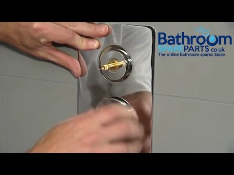 How to change a Concealed shower valve (polymer cartridge) - 2 & 3 way diverter valve