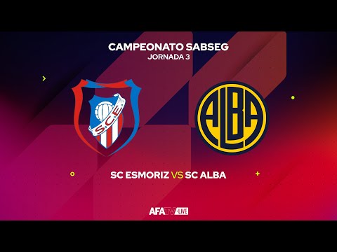 SC ESMORIZ vs SC ALBA - JORNADA 3