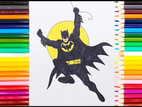 Batman coloring pages for children