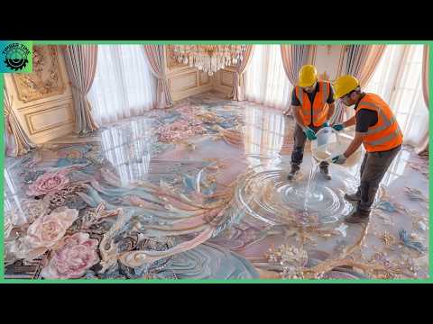 Top 5 Luxurious Epoxy Floors Featuring Resin Pours with Stone, Wood and 3D Design