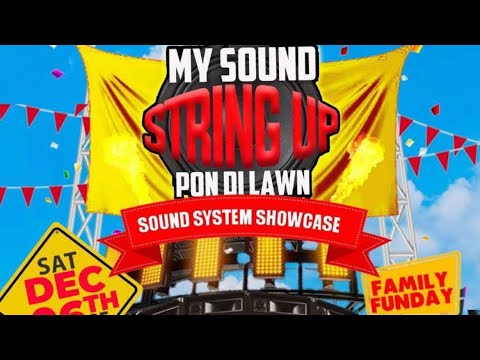 My Sound String up,  7 sound system,early set up & Sound Check, part 1