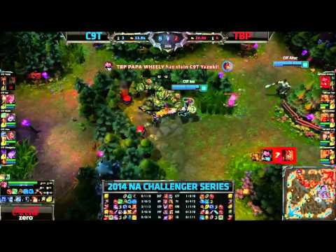 C9T Bischu Lulu VS TBP ArcZslash Gragas Highlights   NACS 2 2014 Spring