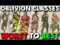 Every Oblivion Remastered Class RANKED Worst to Best