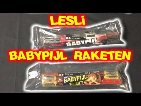 Lesli | Babypijl mini Baby-Raketen Vergleich | 50er Easypack