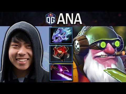 OG.ANA SMURF SNIPER WITH MOON SHARD AND SILVEREDGE - DOTA 2 7.31 GAMEPLAY