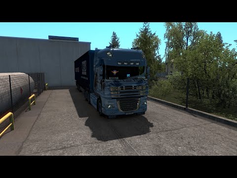 ETS2 | DAF XF105 510 | Daugavpils to Rezekne - Coffee delivery